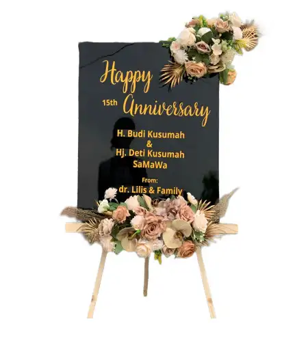 Papan Bunga Akrilik Bonto Lebang